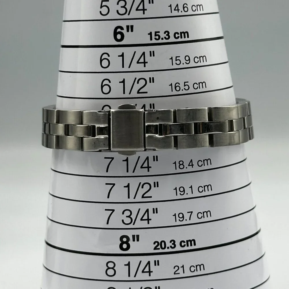 Kenneth Cole Watch Women All Stainless Steel Water Resistant 20MM Case 7.25